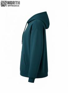 Custom Blank Winter <b>Hoodies</b>-<b>Trendy</b> Suede Style 100% Cotton High Quality Men's <b>Hoodies</b> Pocket Design Wholesale for Bulk Orders - Product Image 3