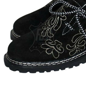 Zapatos Bávaros de Cuero de Diseño Personalizado de Nuevo Estilo, Fabricantes Profesionales de Zapatos Bávaros Personalizados - Product Image 4