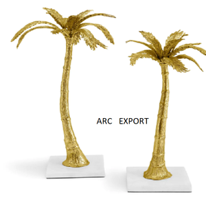 รูปปั้นโบราณขนาดใหญ่สำหรับตกแต่งบ้านของขวัญฐานเงินสีดำ - Product Image 4