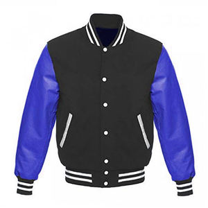 Veste bomber surdimensionnée pour homme, veste de baseball personnalisée avec logo, style universitaire, vêtements de mode, haut streetwear - Product Image 4