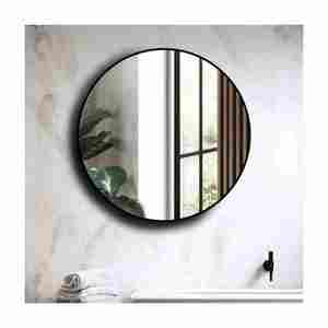 Nuevo diseño de diseño y decoración de pared hecha a mano, espejo, decoración de habitación de invitados, marco de madera redondo, exportador de India con calidad de exportación - Product Image 2