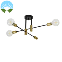 Offre Spéciale Hôtel Restaurant Décoration Moderne Décoratif Pendentif Lumière Cuisine Îlot Plusieurs Têtes Led Lustre Lumière