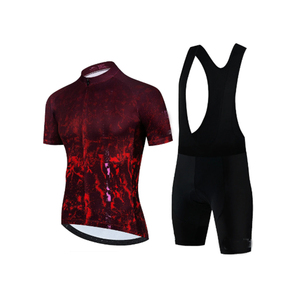 Nouveau design personnalisé ensemble de maillots à manches courtes vêtements de cyclisme séchage rapide ensemble de maillots de vélos pour hommes - Product Image 4