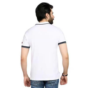 เสื้อยืดโปโลผู้ชาย การออกแบบการพิมพ์ปักแบบกําหนดเอง เสื้อโปโลกอล์ฟผู้ชาย เสื้อยืดคอโปโล - Product Image 3