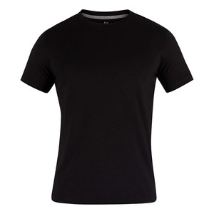 Camisetas Ecológicas Transpirables de Punto con Mezcla de Algodón y Fibra de Bambú, con Logotipo Personalizado y Estampado por Descarga - Product Image 2