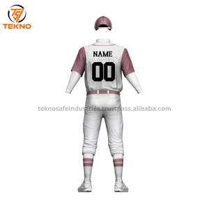 Uniforme de béisbol personalizado con su propio logotipo, superventas, diseño de etiqueta privada, uniformes de béisbol cómodos y transpirables a la venta - Product Image 4