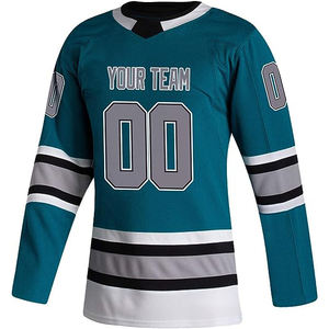 2025 respirant personnalisations maillot de Hockey uniforme de Hockey sur glace entièrement Sublimation imprimé maillots de Hockey sur glace - Product Image 1