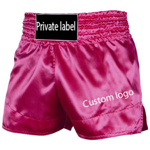 Pantalones cortos de boxeo Muay Thia hechos a medida de alta calidad, pantalones cortos MMA personalizados Kickboxing Muay Thai Shorts - Product Image 4