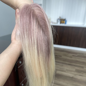 Produit le plus vendu Couleur # Lace frontal ondulée 613 en cheveux humains vietnamiens, prix abordable, sans perte ni nœuds - Product Image 6