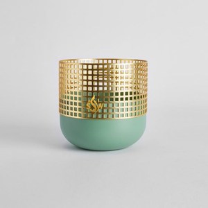 ชามสีฟ้าและสีทองดีไซน์ทันสมัยชิ้นตกแต่งหรูหราสำหรับเสิร์ฟและตกแต่งบ้านชามโต๊ะสไตล์ญี่ปุ่น - Product Image 2