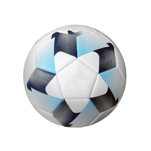 Ballons de football en PU avec logo imprimé, impression de logo personnalisée, sport pakistanais, nouveau ballon de football en cuir PU personnalisé - Product Image 3