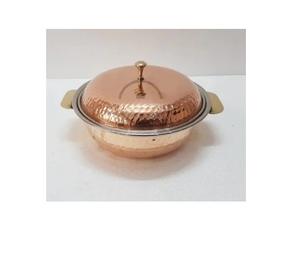 Chauffe-plats en cuivre du fabricant Casseroles en métal Accessoires de cuisine pour cuisinière à induction Marmites à soupe d'hôtel - Product Image 6