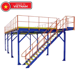 แพลตฟอร์มเหล็กป้องกันการกัดกร่อนแบบซ้อนโครงสร้างเหล็กชั้นลอยสำหรับโกดังสินค้าจากโรงงานในเวียดนาม - Product Image 1