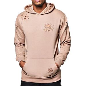 OEM Clothing Manufacturers Custom Acid Washed Distressed <b>Hoodie</b> For Men Customized Color <b>Long</b> Sleeve Men's <b>Oversized</b> Hoodies - Product Image 1