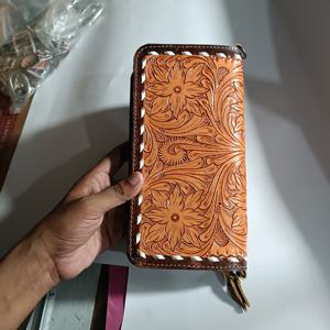 Portefeuille outillé Western Bohème Portefeuille Outillage à la main Meilleur portefeuille Outillage à la main Sac à main Sac à monnaie en cuir à prix abordable - Product Image 4