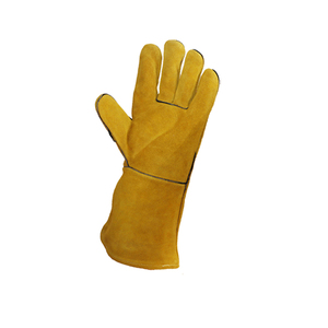 ถุงมือนิรภัยหนังวัวแยกชิ้น, ถุงมือป้องกันไฟ - Product Image 4