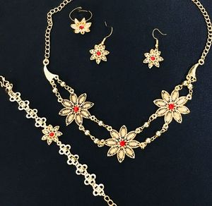 2024 Colección Vintage italiana Conjunto de joyas de cobre chapado en oro de 24 quilates Joyería de moda de lujo del fabricante de la India - Product Image 4