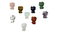 Handgemachte Kristall geschnitzte Katze Edelstein Home Decoration Großhandel Halbe del stein Katzen Kaufen Sie online bei Amayra Crystals Exports