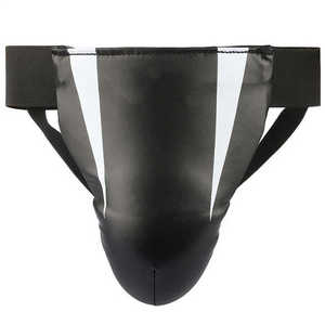 Protector de ingle de cuero Maya Hide para boxeo Muay Thai Kickboxing MMA Fighting Dummy Type para artes marciales - Product Image 4