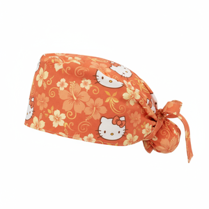 Chapeau d'infirmière pour femme, réglable, en pur coton, chapeau chirurgical imprimé, chapeaux de chirurgie pour infirmières, médecins, bonnets médicaux à prix avantageux - Product Image 2