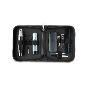 Kit de soin et d'hygiène pour homme en acier inoxydable, pratique pour les voyages - Tout en un pour l'entretien de la barbe et des cheveux - Product Image 4