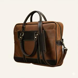 Handmade Genuine <b>Leather</b> <b>Laptop</b> <b>Bag</b> | Luxury Office <b>Bag</b> | Lightweight Gift for Him & for - Product Image 6