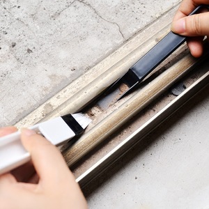 2-Trong-1 Nhựa Cleaner Dustpan Với Chi Tiết Quét Khoảng Cách Làm Sạch Bàn Chải Nhà Công Cụ Bàn Phím Rửa Lưu Vực Cửa Cửa Sổ Chai Làm Sạch - Product Image 3