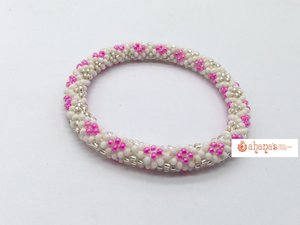 Bracelets de perles de verre tissées en forme de diamant faits à la main bijoux de mode personnalisés pour la vie quotidienne et les anniversaires - Product Image 6