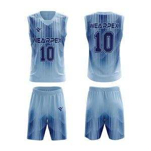 Maillots de basket-ball pour hommes personnalisés, respirants, à séchage rapide, réversibles, ensemble de maillots de basket-ball personnalisés - Product Image 1