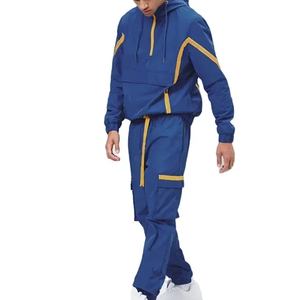 High Quality Streetwear Quick Dry Full Zipper Polyester <b>Shell</b> <b>Men</b> Custom Windbreaker Nylon Tracksuit 2026 - Product Image 1