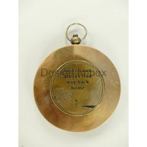 เข็มทิศทองเหลืองของที่ระลึกของที่ระลึกของโบราณเข็มทิศทองโลหะสำหรับตกแต่ง - Product Image 3