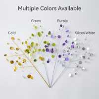 Bouquet personnalisé décoré de paillettes Or Argent 70cm de longueur 100cm de largeur Nouvelle arrivée Décoration de fête romantique simple et moderne