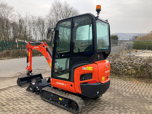 รถขุดขนาดเล็ก Kubota KX016-4 น้ำหนัก 1.6 ตัน สำหรับงานหนัก ชั่วโมงการทำงานน้อย สภาพดี พร้อมจัดส่ง ซื้อเลย - Product Image 3
