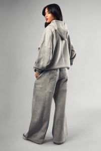 ชุดวอร์ม2ชิ้นสำหรับผู้หญิงชุดวอร์ม100% ผ้าคอตตอนออร์แกนิกชุดวอร์มเสื้อสวมหัวออกแบบได้ตามที่ต้องการ - Product Image 2