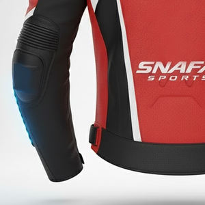 Nouvelle arrivée, veste de moto en cuir de vachette personnalisée de haute qualité pour hommes, col rabattu, fermeture éclair, vestes de moto - Product Image 6