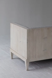 Canapé Chesterfield <span class=keywords><strong>blanc</strong></span> minimaliste de style scandinave moderne canapé confortable de salon à la maison meubles en tissu de pin recyclé - Product Image 2