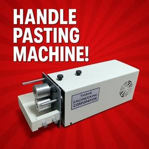 Máquina automática para pegar con mango de papel Máquina industrial para fijar mango de bolsa de papel con alta eficiencia al mejor precio - Product Image 4