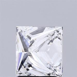 เพชรเลี้ยงในห้องปฏิบัติการทรงเจ้าหญิง 2.07 กะรัต D VVS2 - Product Image 2