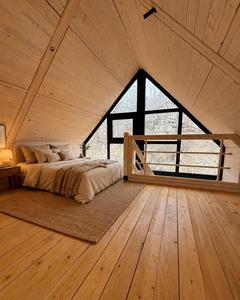 Cabane en bois préfabriquée moderne en forme de A, type Tiny House, en provenance de Californie - Product Image 5