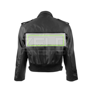 Chaqueta de piel auténtica para hombre de alta calidad personalizada chaqueta de piel auténtica para hombre con diseño de color al por mayor para hombre - Product Image 2