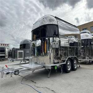 Camión de Comida Airstream para Hamburguesas, Remolque de Comida con Helados, Los Mejores Camiones de Comida Móviles en Venta - Product Image 1