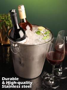 Wholesale Eco-Friendly CE Certified Modern Stainless Steel Ice Bucket <b>Wine</b> Cooler Chiller - Product Image 3