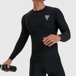 Último diseño MMA Rash Guard Spandex Poliéster MMA Rash Guard Alta calidad MMA Rash Guard para la venta - Product Image 2