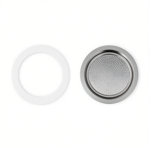 Ensemble de joints et de filtres pour cafetière 2 tasses, 3 pièces, compatible avec les cafetières Moka modèle 0800032 - Product Image 3