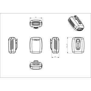 RGB LED Bike Speaker Microphone USB <b>Communication</b> TF Card Feature Durable Plastic Metal Cabinet Battery for Technology - Product Image 4