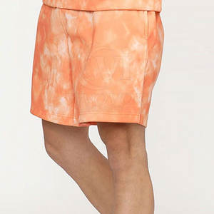 Shorts à motifs unis grande taille pour hommes, coupe ample, taille élastique, coton anti-rides, vente en gros sur mesure - Product Image 4