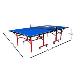 Mesa de Tenis de Mesa Profesional de Tamaño Completo Stag Iconic Elite Series, Material MDF, Certificada por la ITTF, Plegable para Uso en Interiores y Exteriores - Product Image 4