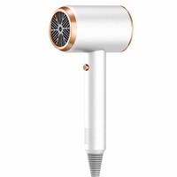 Sèche-cheveux électrique à ions négatifs 800W haute puissance avec moteur DC, contrôle de température constante, buse à jet unique, air chaud et froid, 3 vitesses