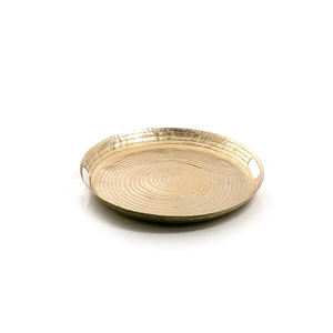 Plateau de service de qualité supérieure en aluminium couleur or Plateau de chocolat pour la vaisselle de mariage - Product Image 6