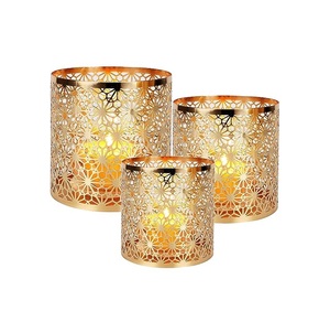 New Design Metal Candle Jar <b>Tea</b> <b>Light</b> Votive <b>Tea</b> <b>Light</b> <b>Holder</b> With Handle for Home Decoration for Export From India - Product Image 6